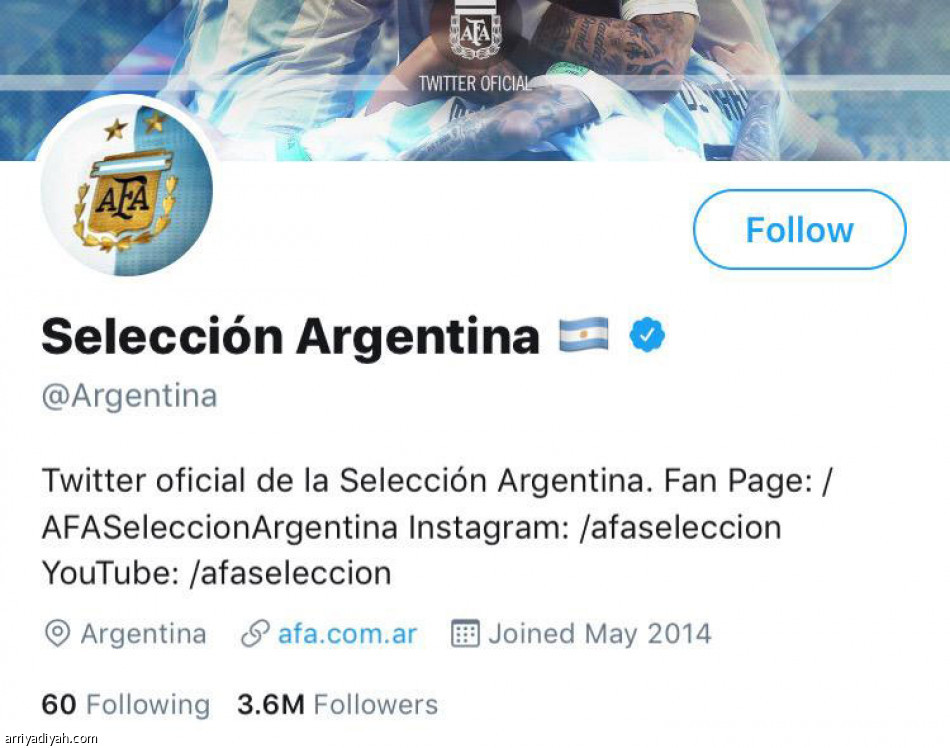 كولومبيا
تتفوق على البرازيل في تويتر