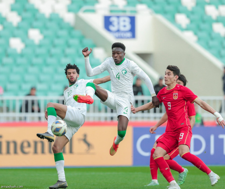 كأس آسيا تحت 20.. الأخضر يخسر أمام الصين