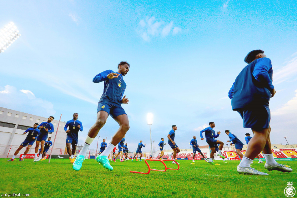 تحضيرات النصر.. 
فندق وملعب