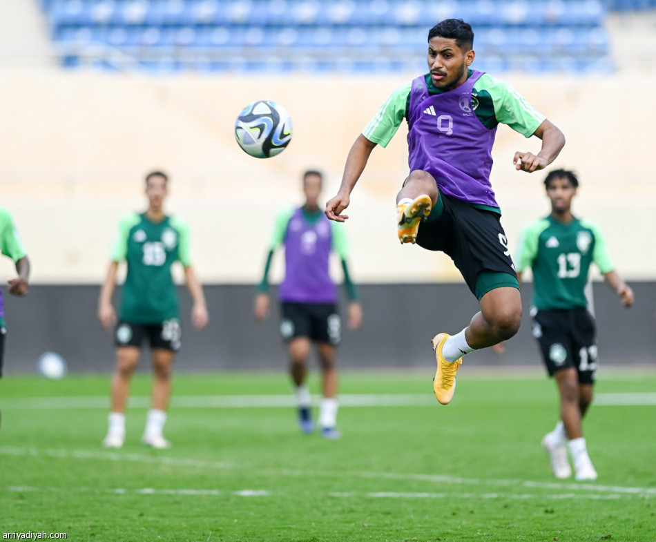 الأخضر الأولمبي يناور قبل مواجهة أستراليا