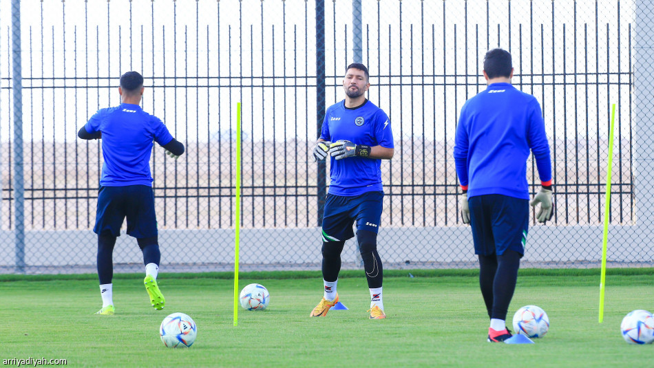 الباطن يتأهب بحصة صباحية