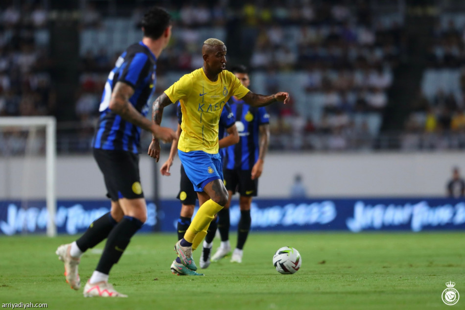 النصر يختم الجولة الآسيوية بتعادل إنتر ميلان