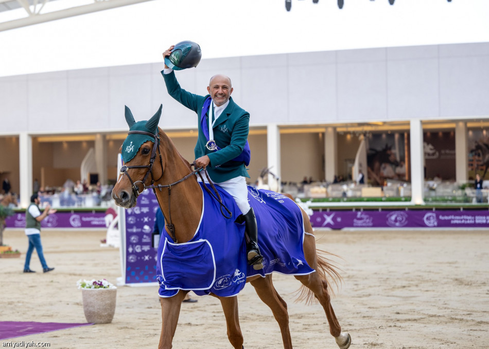 أخضر قفز الحواجز يتأهل إلى أولمبياد باريس 2024