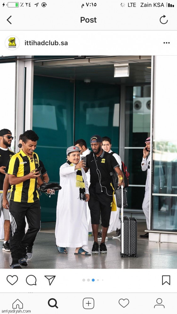 الاتحاد 
يسيطر على إنستجرام