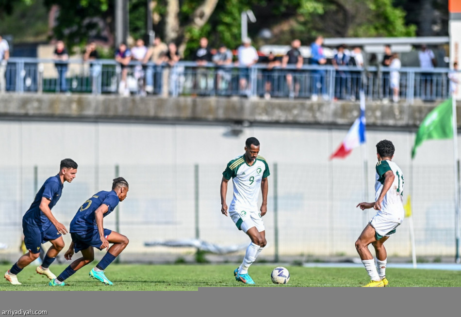 الأخضر الأولمبي يتجاوز فرنسا في افتتاح «تولون»