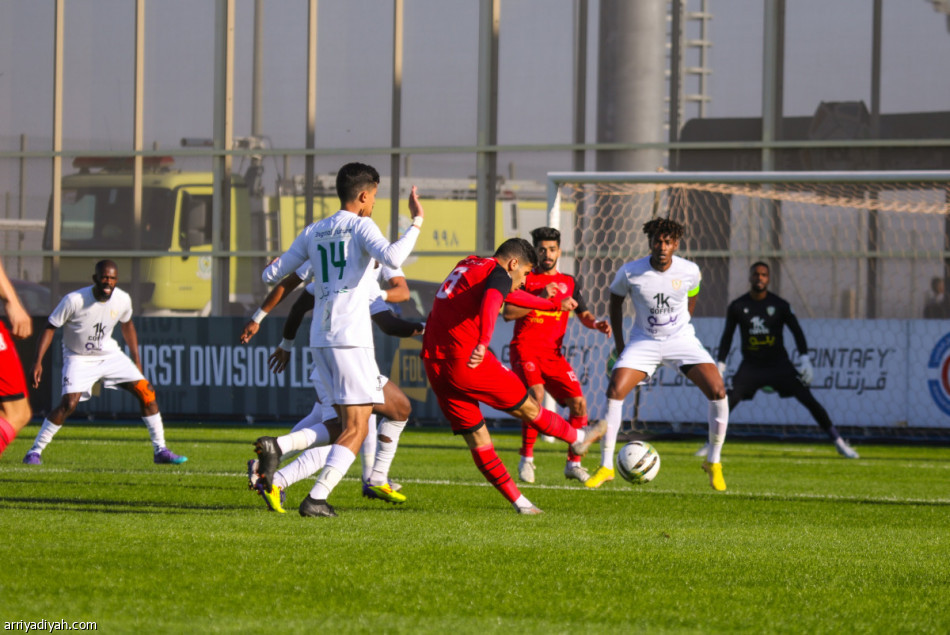 دوري يلو.. القيصومة يقلبها على نجران في 5 دقائق