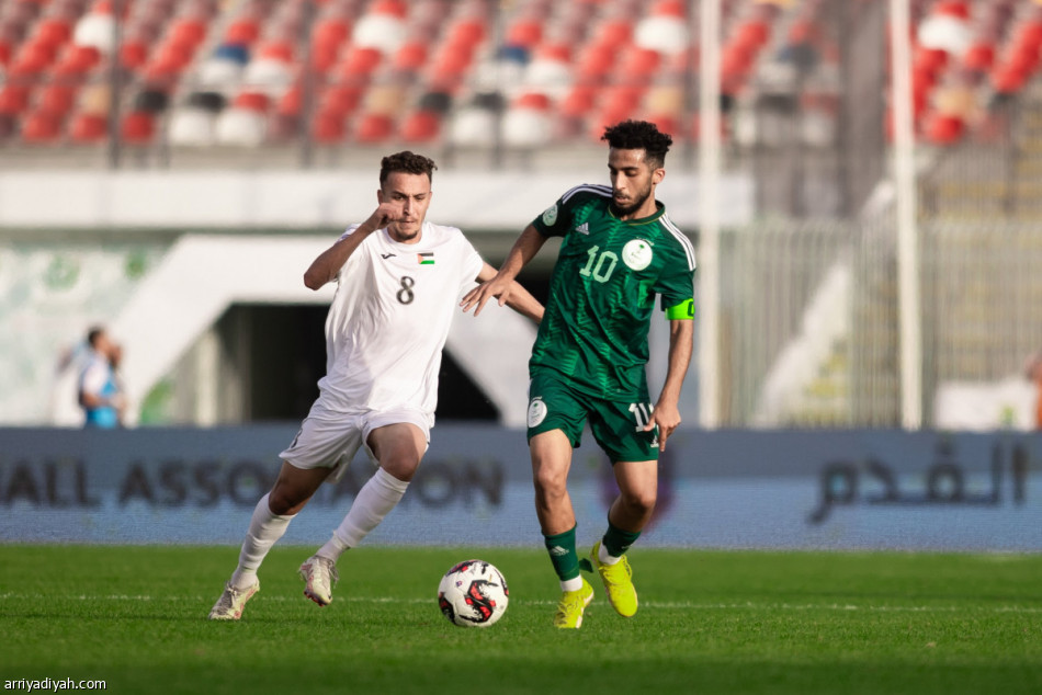 الألعاب العربية.. «أخضر 19» يتأهل بثنائية فلسطين