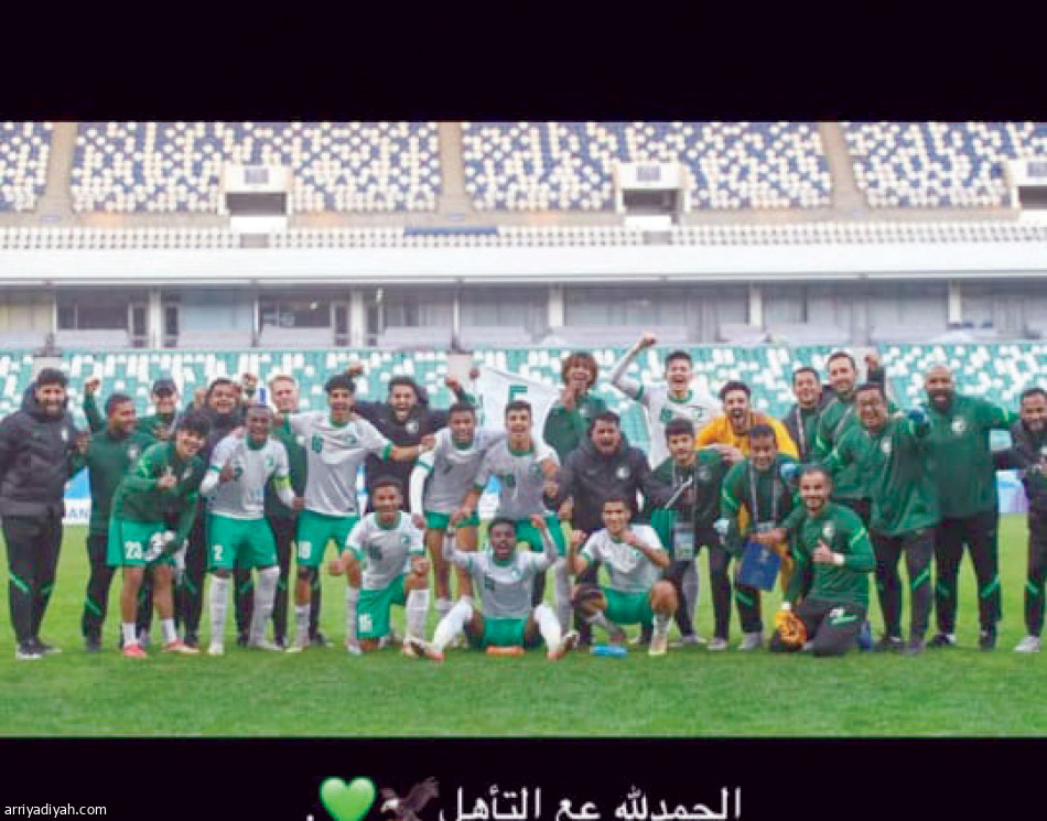 تأهل الأخضر
160 ألف تفاعل في تويتر