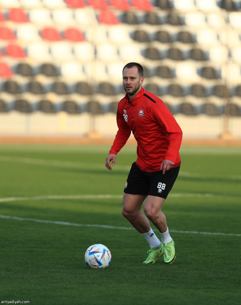 الرائد يتدرب.. ويغادر إلى حفر الباطن