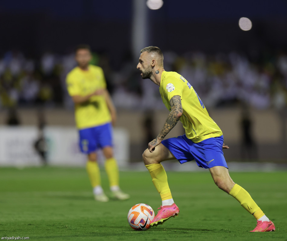 النصر يعزز انطلاقته بنقاط الطائي