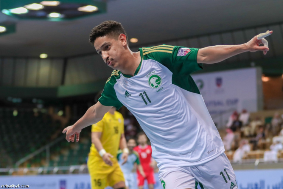 «عربي الصالات».. الأخضر يكتسح طاجيكستان