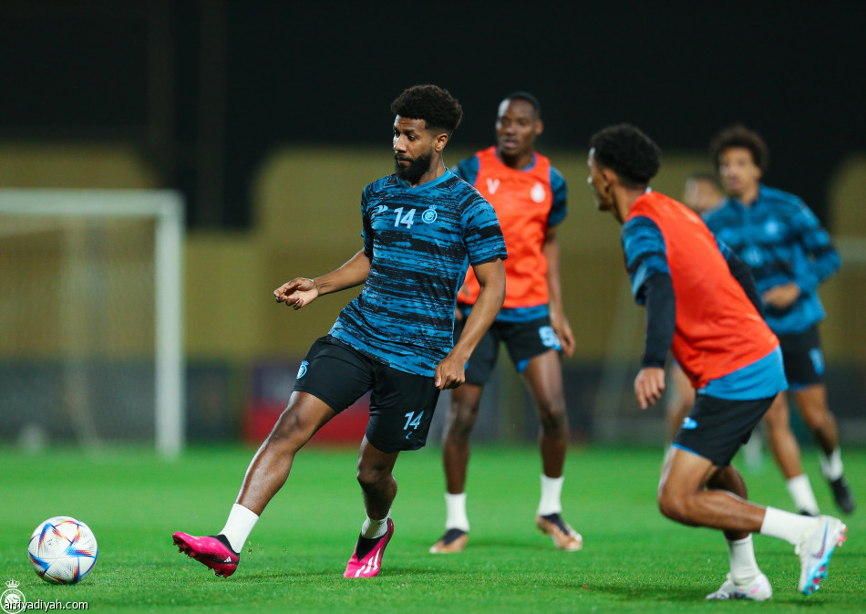 النصر.. مناورات قبل مواجهة الوحدة
