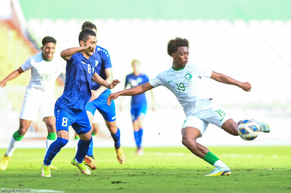 «الأخضر الشاب» يخسر تجريبية أوزبكستان