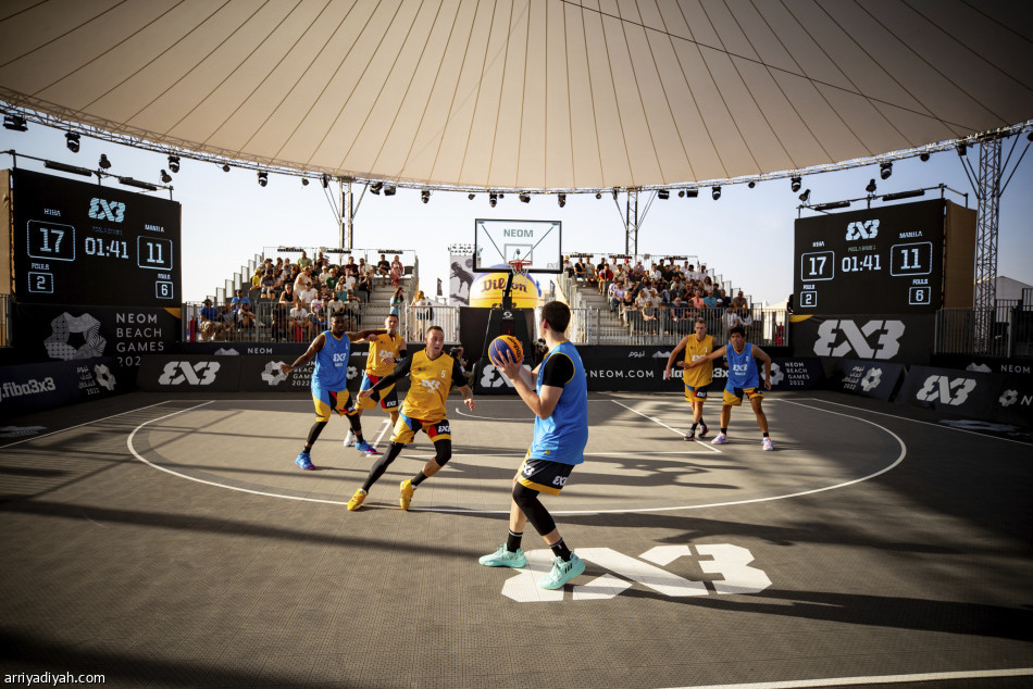 بطولة نيوم للألعاب الشاطئية تجمع أبطال العالم