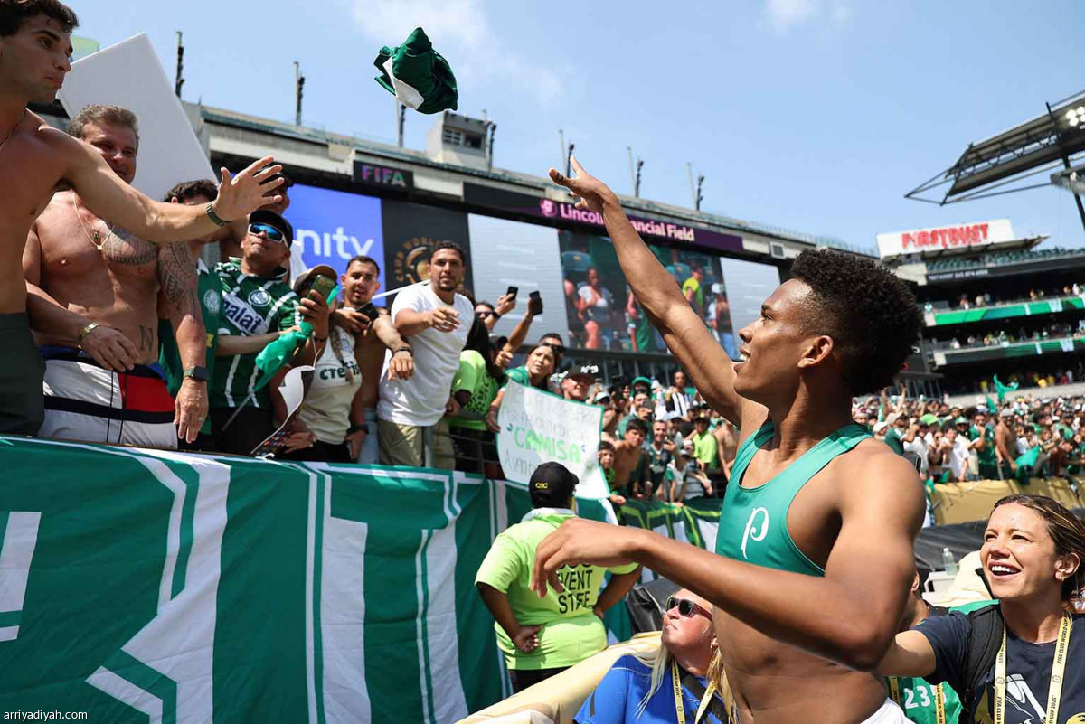 بالميراس يحتفل