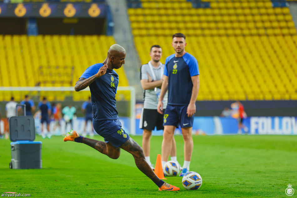 النصر.. رونالدو سليم..
تاليسكا علاج.. ولابورت شكوك