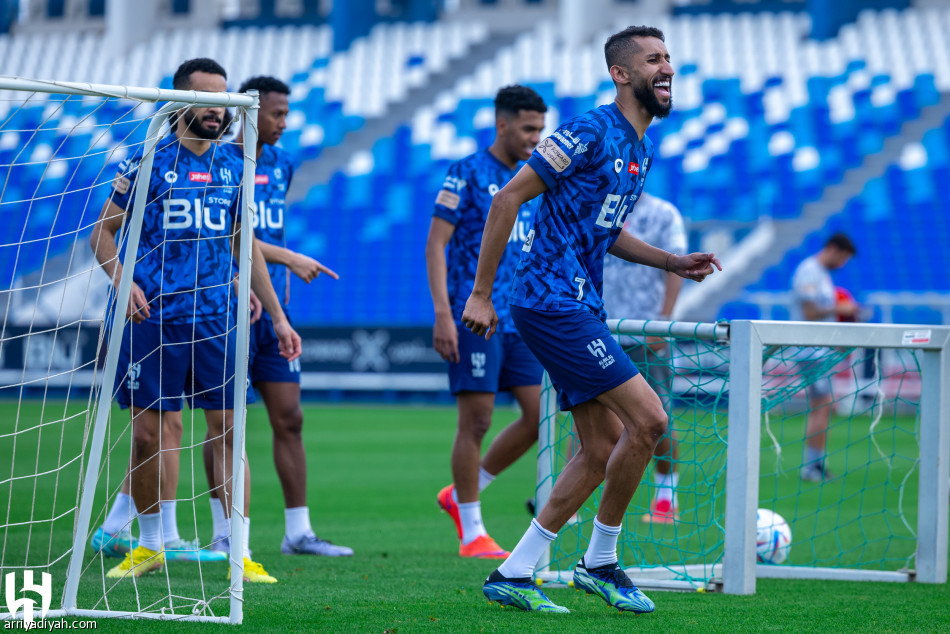 الهلال يختتم تحضيرات موقعة الاتحاد