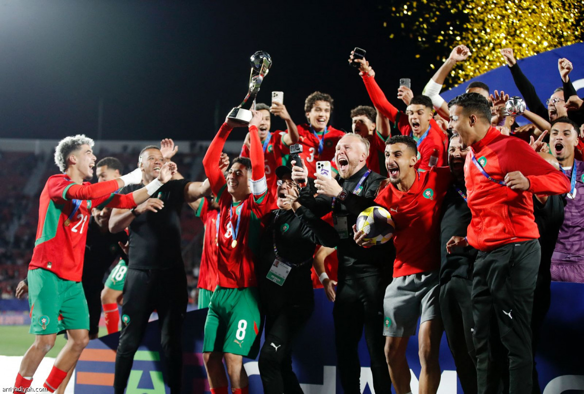 ذهب المونديال.. مغربي