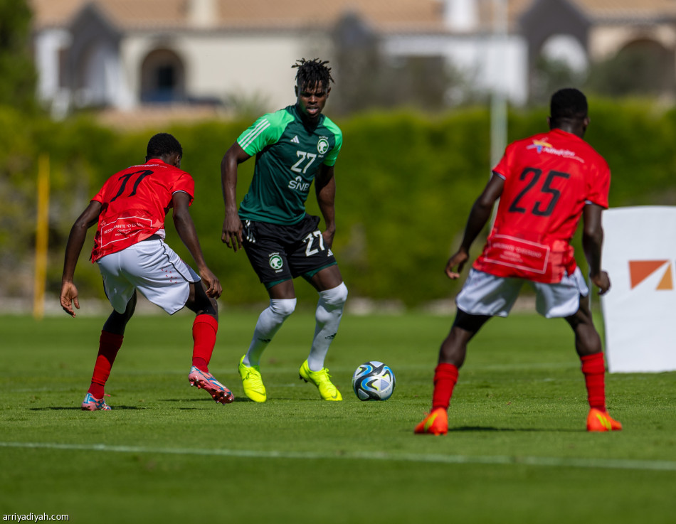 الأخضر .. استشفاء ومناورة بعد نيجيريا