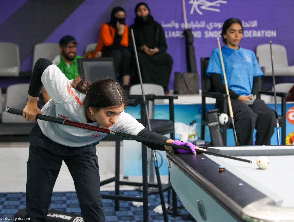 المرة الثانية.. سيدات الوطني بطلات البلياردو