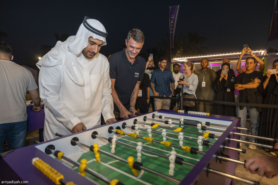 فيا ومالديني يزوران السعودية من أجل كأس العالم