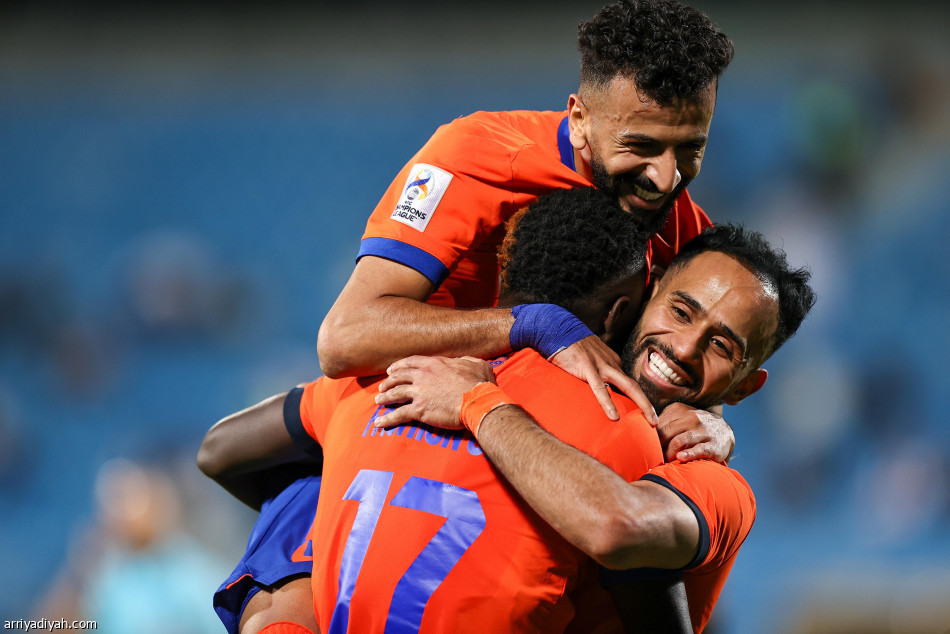 الفيحاء ينعش حظوظ التأهل بثلاثية أهال