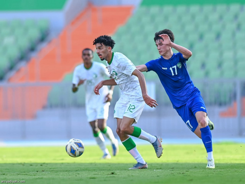 «الأخضر الشاب» يخسر تجريبية أوزبكستان