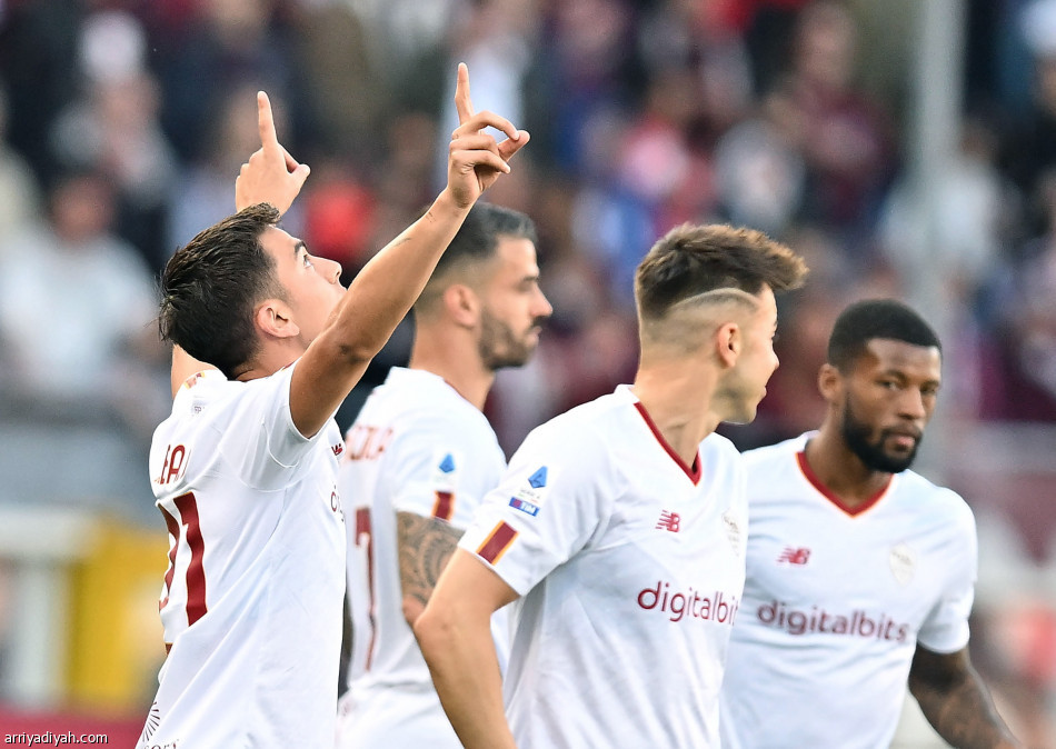 ديبالا ينقذ روما أمام تورينو