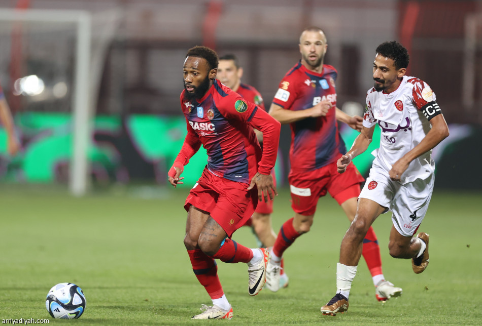 ضمك يتأهل بثنائية القيصومة