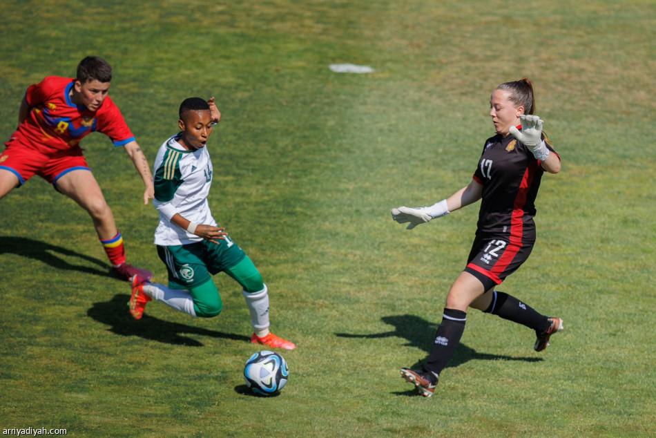 المرة الثانية.. أخضر السيدات يخسر أمام أندورا