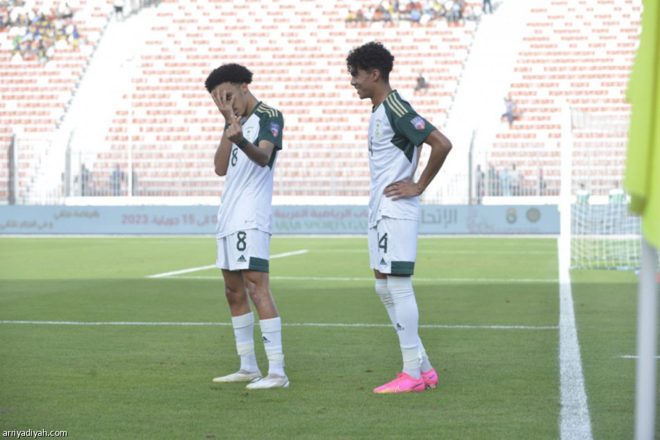 «الأخضر» يعبر إلى نهائي  دورة الألعاب العربية