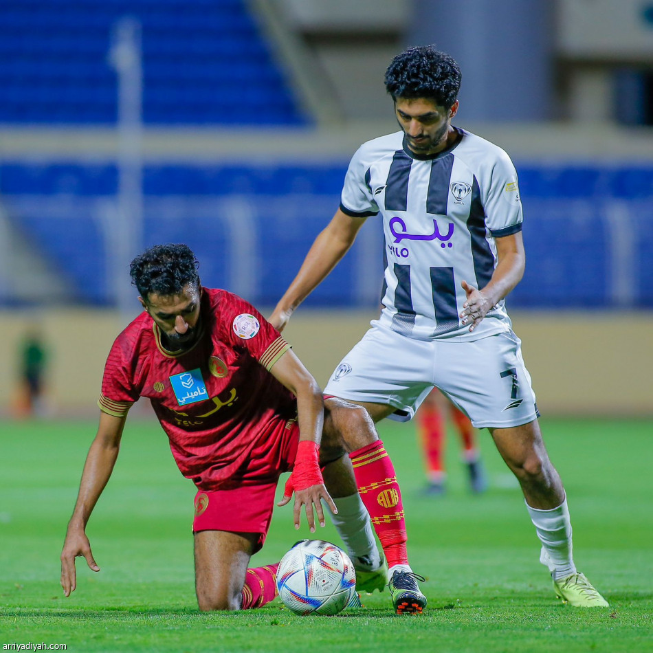 التعادل يحسم تجربة العدالة وهجر