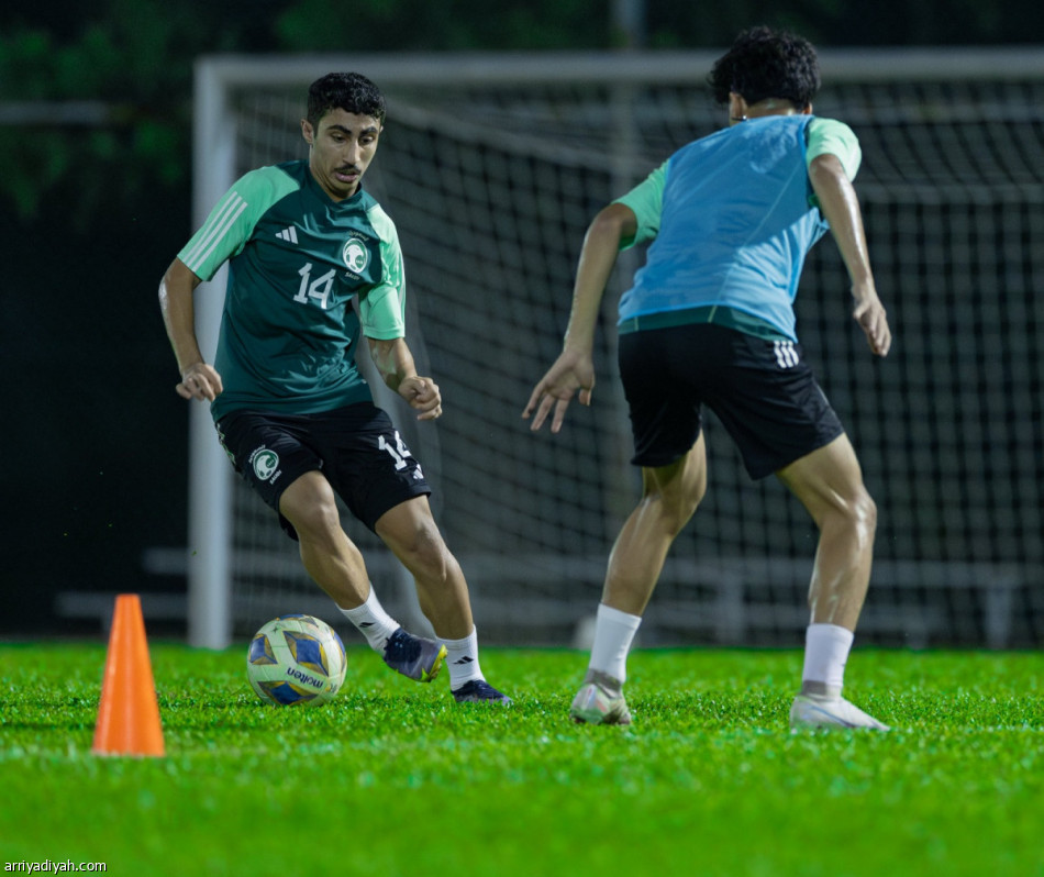 أخضر 17..الحربي يكثف الجوانب اللياقية